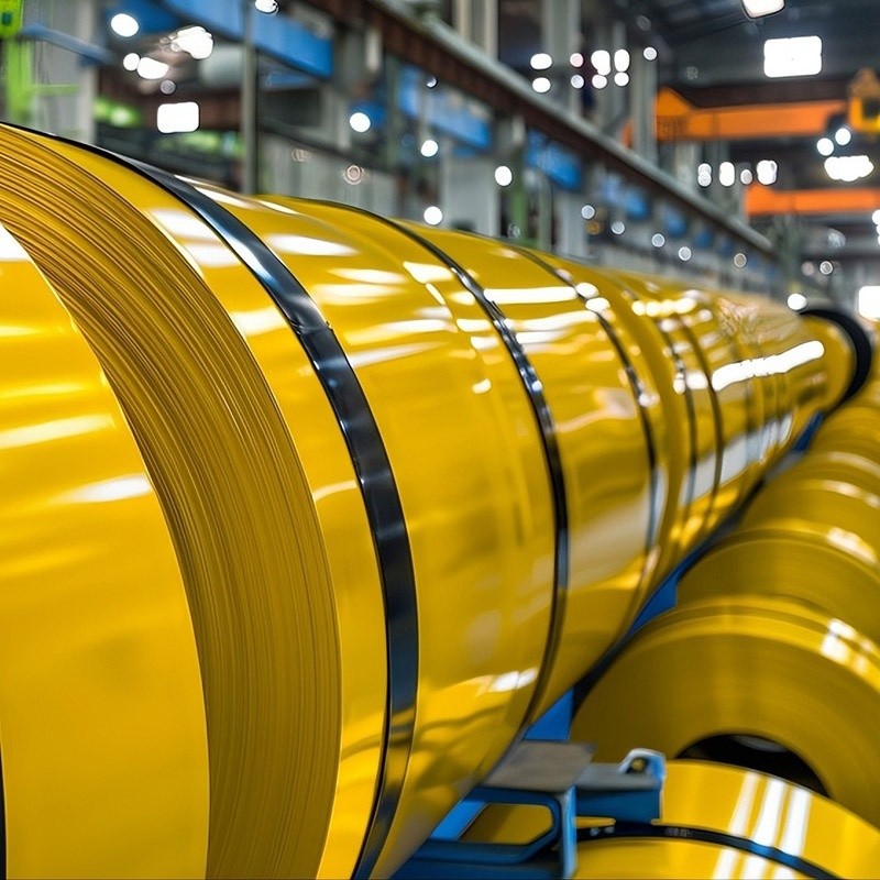 Bobine enduite décorative